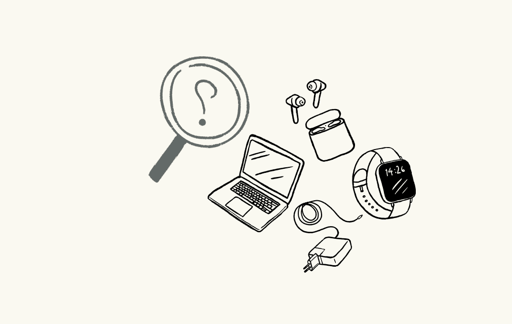 Announcement of missing items